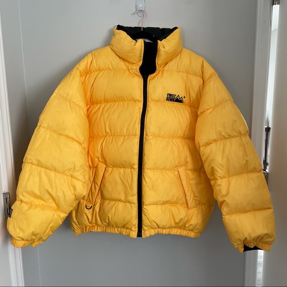 Down Puffer Jacket Reversible 